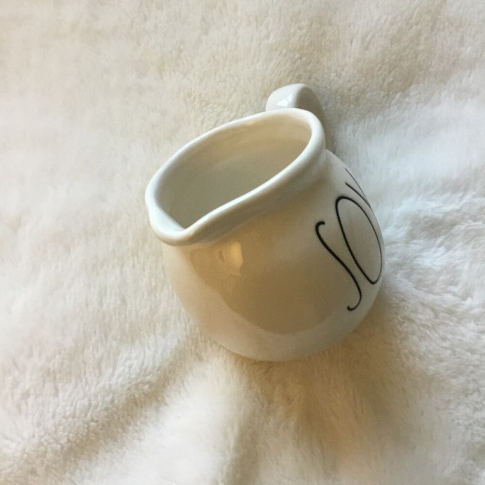 Rae Dunn White "SOY" Creamer - Picture 3 of 5